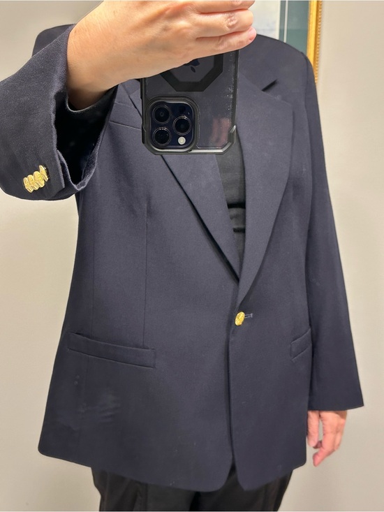 Austin Reed Jackets & Blazers - Austin Reed Women’s size 16 Navy Single-Button Sport Coat with Gold Button